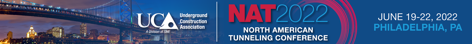 2022 North American Tunneling Conference (NAT) logo